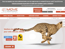 Tablet Screenshot of moveequipment.com